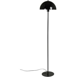 Maisons du Monde Lámpara de pie de metal lacado negro, altura 145 cm Maisons du Monde Lámpara de pie de metal lacado negro, altura 145 cm