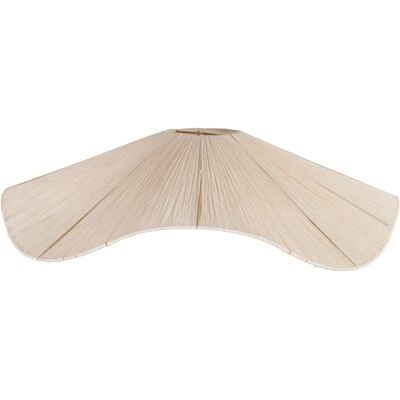 Maisons du Monde Lámpara de techo de algodón blanco roto Maisons du Monde Lámpara de techo de algodón blanco roto