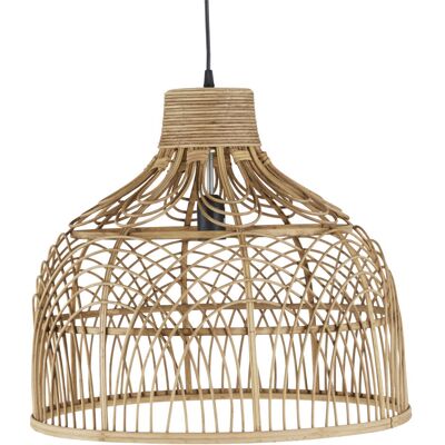 Maisons du Monde JULAH - Ratán, Negro - Lámpara colgante Maisons du Monde JULAH - Ratán, Negro - Lámpara colgante