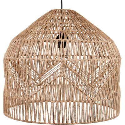 Maisons du Monde Lámpara de techo no electrificada de yute trenzado Ø51 cm Maisons du Monde Lámpara de techo no electrificada de yute trenzado Ø51 cm