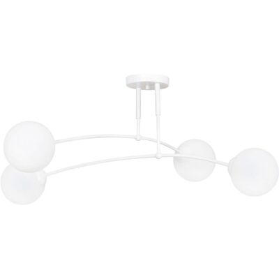 Wonderlamp Lámpara de Techo Mobis - 4 Luces - Blanco Wonderlamp Lámpara de Techo Mobis - 4 Luces - Blanco