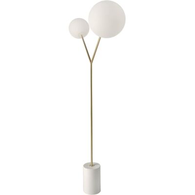 Lámpara de Pie Moderna de Mármol y Oro - 192cm Lámpara de Pie Moderna de Mármol y Oro - 192cm