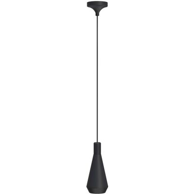 Sulion Lámpara de suspensión negro luz focal l21cm Sulion Lámpara de suspensión negro luz focal l21cm
