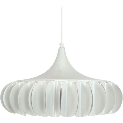 Lámpara colgante TOSel Tiago 400 S acero blanco moderno chic Lámpara colgante TOSel Tiago 400 S acero blanco moderno chic