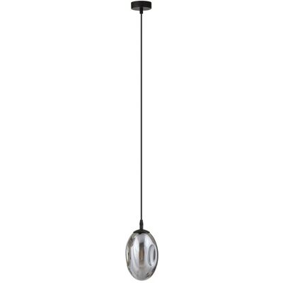 Wonderlamp Lámpara colgante con esfera grafito y altura regulable max. 100cm Wonderlamp Lámpara colgante con esfera grafito y altura regulable max. 100cm