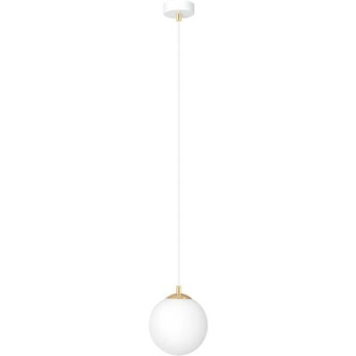 Wonderlamp Lámpara colgante estilo minimalista y altura regulable blanco Wonderlamp Lámpara colgante estilo minimalista y altura regulable blanco