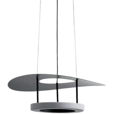 Kosilum Lámpara colgante negra ajustable - LED Kosilum Lámpara colgante negra ajustable - LED