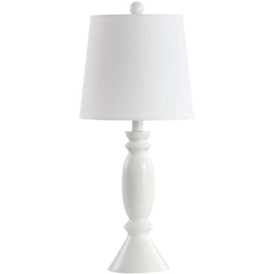 Safavieh Lámpara de mesa en resina, blanco Safavieh Lámpara de mesa en resina, blanco