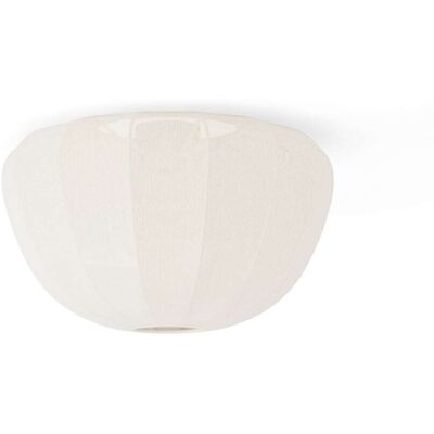 Sulion Plafón de techo textil beige ip20 1xe27 Sulion Plafón de techo textil beige ip20 1xe27