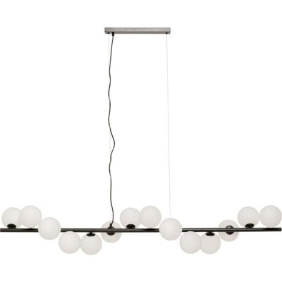 Kare Design Lámpara colgante negro 150 cm de vidrio Kare Design Lámpara colgante negro 150 cm de vidrio