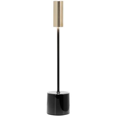 Zafferano lámpara de mesa led negro latón Zafferano lámpara de mesa led negro latón