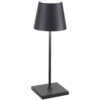 Lámpara de mesa led zafferano regulable gris oscuro mini Lámpara de mesa led zafferano regulable gris oscuro mini