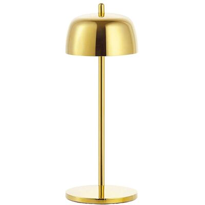 Lámpara de mesa led oro pulido regulable zafferano Lámpara de mesa led oro pulido regulable zafferano