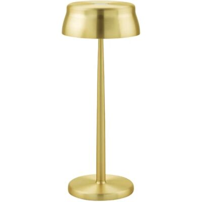 Lámpara de mesa zafferano dorada led recargable 3,2 w 33 cm Lámpara de mesa zafferano dorada led recargable 3,2 w 33 cm