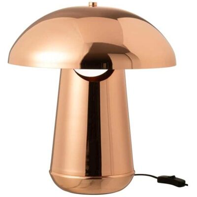 J-line Lámpara seta de metal cobre 35*35*43 cm J-line Lámpara seta de metal cobre 35*35*43 cm