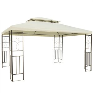 Outsunny Carpa color beige 295 x 392 x 270 cm