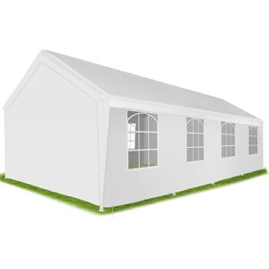 Tectake Carpa mamut 8x4m con sistema de clic estable e impermeable polietilen