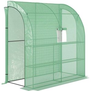 Outsunny Invernadero 200x100x215 cm verde Outsunny Invernadero 200x100x215 cm verde