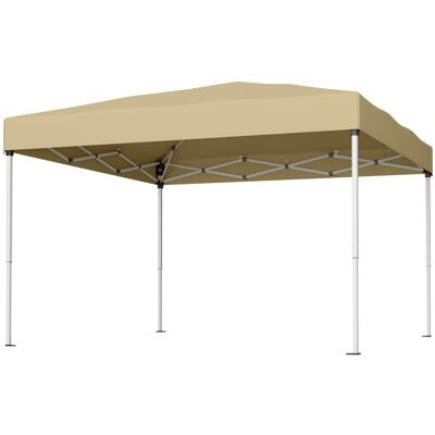 SONGMICS Cenador plegable 3 x 3 m de color beige SONGMICS Cenador plegable 3 x 3 m de color beige