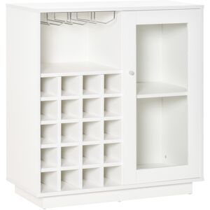 Homcom Aparador de cocina 80 x 36 x 85 cm color blanco