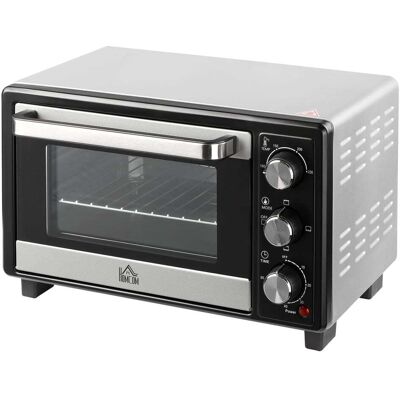 Homcom Horno eléctrico 44x32x28.1 cm plata Homcom Horno eléctrico 44x32x28.1 cm plata