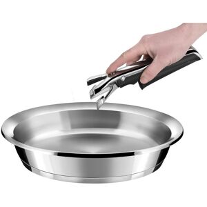 Cuisinox Sartén 24 cm con mango extraíble  acero