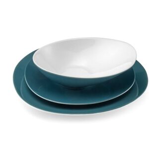 Medard de Noblat Vajilla de 18 piezas Porcelena Azul Medard de Noblat Vajilla de 18 piezas Porcelena Azul