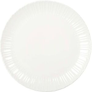 Aulica Plato de presentación blanco Flora 31.8x31.8x2.7cm Aulica Plato de presentación blanco Flora 31.8x31.8x2.7cm