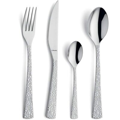 Set de Cubiertos de Acero Inoxidable Amefa 24 Piezas - Livia Ronda Set de Cubiertos de Acero Inoxidable Amefa 24 Piezas - Livia Ronda