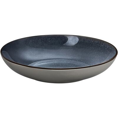 Medard de Noblat Plato de sopa (x6) gres índigo Medard de Noblat Plato de sopa (x6) gres índigo