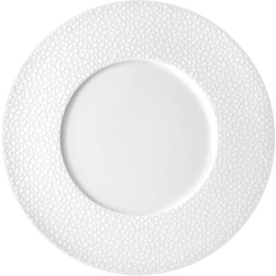 Platos de presentación Baghera Blanc de Médard de Noblat - Pack de 6 Platos de presentación Baghera Blanc de Médard de Noblat - Pack de 6