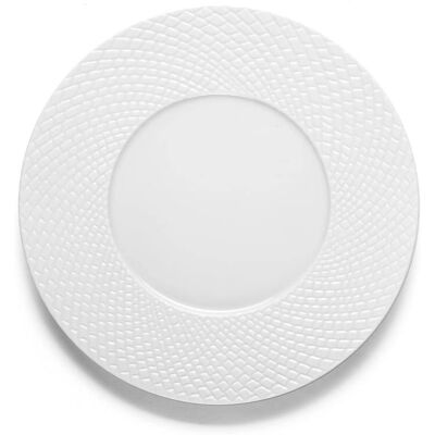 Medard de Noblat Plato de postre (x6) porcelana blanco Medard de Noblat Plato de postre (x6) porcelana blanco