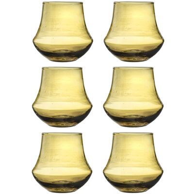 Medard de Noblat Juego de 6 copas de degustación de 28 cl en vidrio reciclado soplado Medard de Noblat Juego de 6 copas de degustación de 28 cl en vidrio reciclado soplado