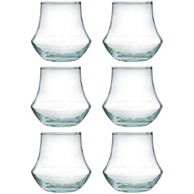 Medard de Noblat Juego de 6 copas de degustación de 28 cl en vidrio reciclado soplado Medard de Noblat Juego de 6 copas de degustación de 28 cl en vidrio reciclado soplado