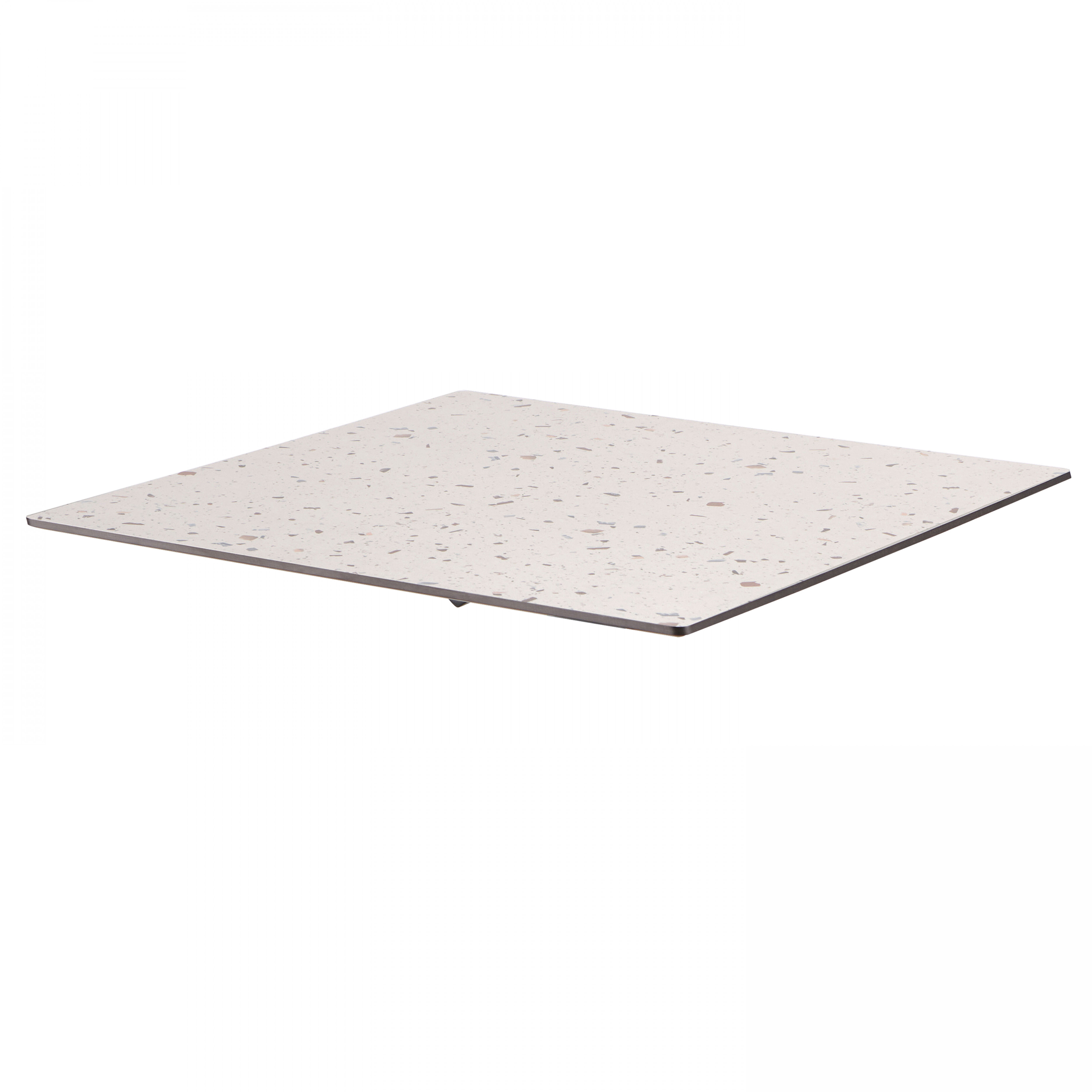 Oviala Tablero de mesa laminado 60x60 cm terrazzo