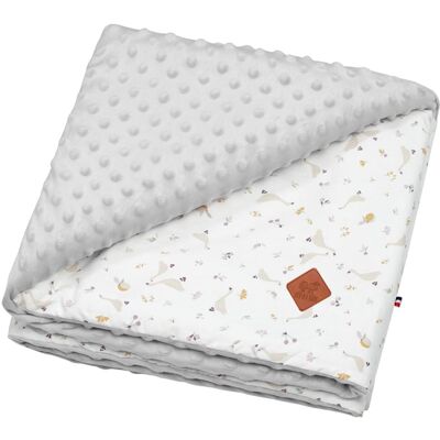 Sevira Kids Manta infantil reversible de minky Sevira Kids Manta infantil reversible de minky
