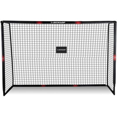 Dunlop Portería de fútbol negro h120xb200xl300cm Dunlop Portería de fútbol negro h120xb200xl300cm