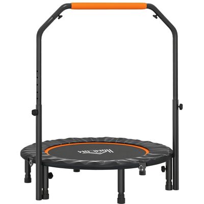 Homcom Trampolín de fitness 102x102x123 cm naranja Homcom Trampolín de fitness 102x102x123 cm naranja