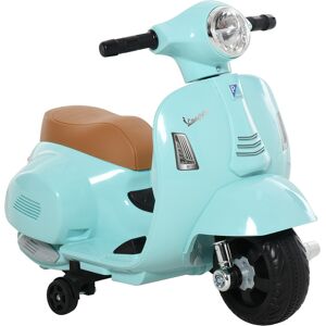 Homcom Moto eléctrica para niños color verde 66.5 x 38 x 52 cm