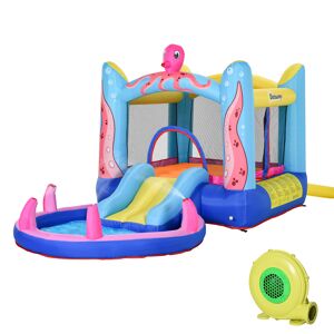 Outsunny Castillo inflable infantil multicolor 360 x 175 x 180 cm