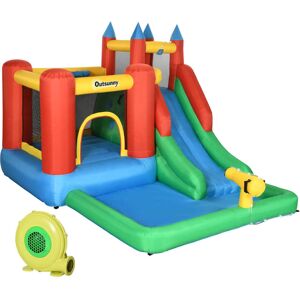 Outsunny Castillo hinchable 330x245x215 cm multicolor Outsunny Castillo hinchable 330x245x215 cm multicolor