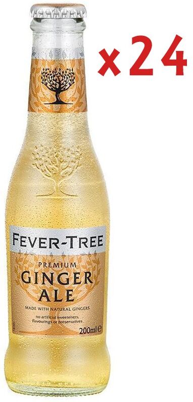 Fever - Tree Caja Fever Tree Ginger Ale 24 Uds Fever - Tree Caja Fever Tree Ginger Ale 24 Uds