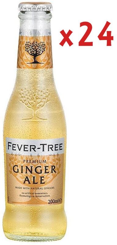 Fever - Tree Caja Fever Tree Ginger Ale 24 Uds