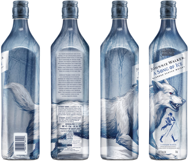 John Walker & Sons Johnnie Walker Song of Ice John Walker & Sons Johnnie Walker Song of Ice