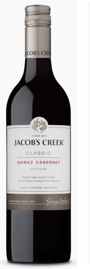 Jacob´s Creek Classic Shiraz Cabernet 75cl. Jacob´s Creek Classic Shiraz Cabernet 75cl.