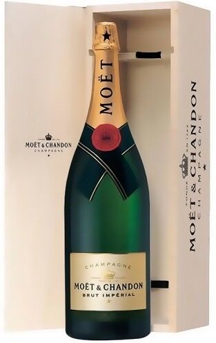 Moet & Chandon Brut Impérial Jeroboam Caja de madera Moet & Chandon Brut Impérial Jeroboam Caja de madera