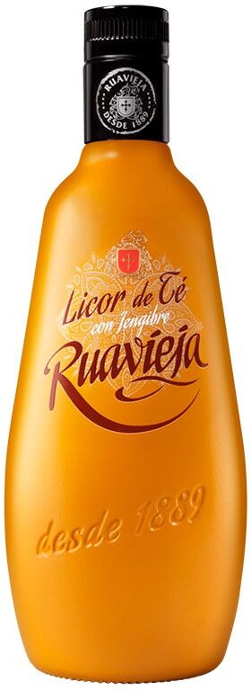 Licores Ruavieja RUAVIEJA LICOR DE TE Y JENGIBRE 70CL Licores Ruavieja RUAVIEJA LICOR DE TE Y JENGIBRE 70CL