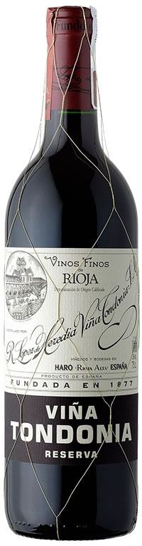R LOPEZ DE HEREDIA VIÑA TONDONIA Viña Tondonia Reserva 75cl R LOPEZ DE HEREDIA VIÑA TONDONIA Viña Tondonia Reserva 75cl