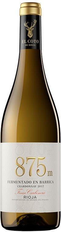 Bodega El Coto de RIoja 875 Chardonnay Fermentado en Barrica Blanco 75cl.
