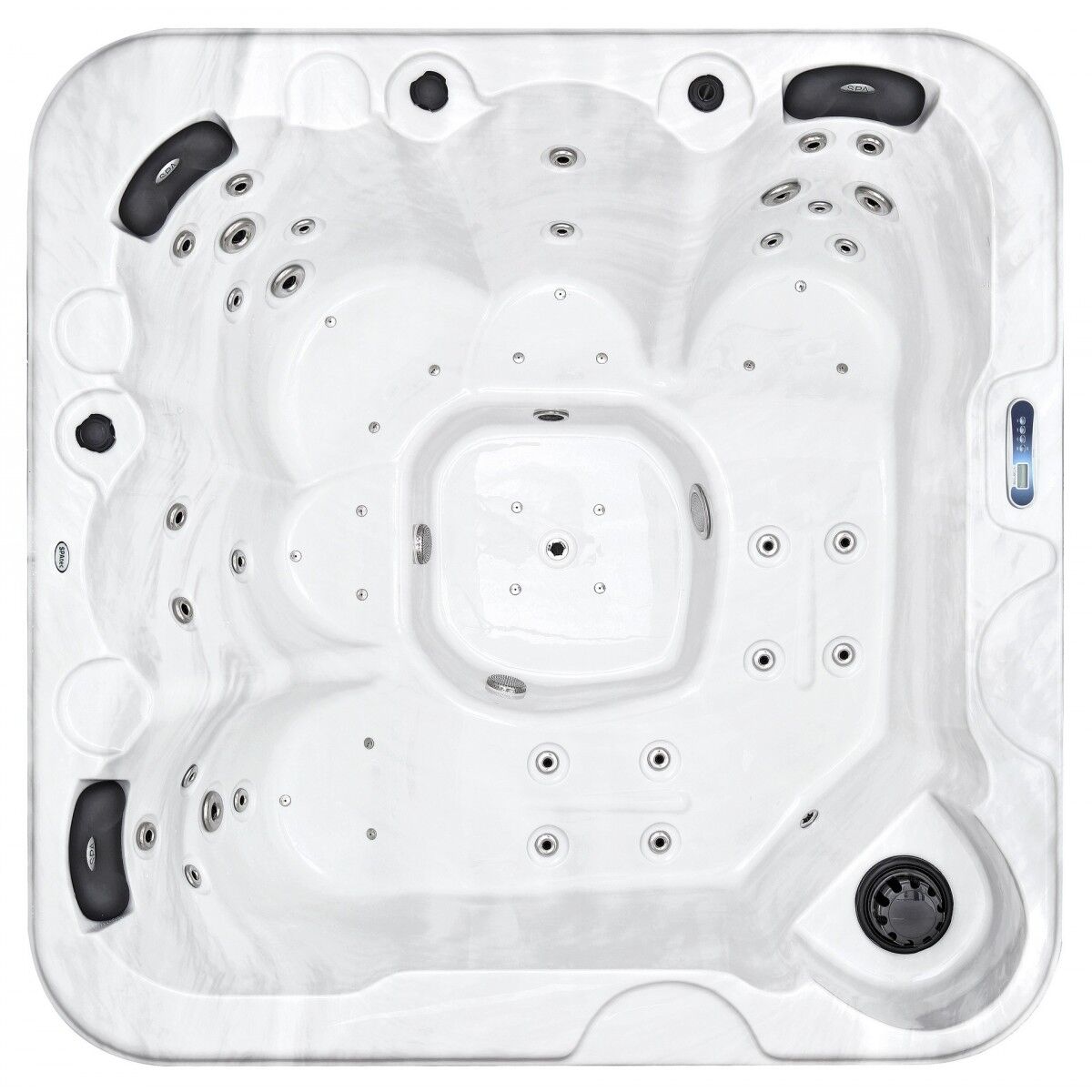 Spatec Jacuzzi Spa de exterior - SPAtec 700B blanco